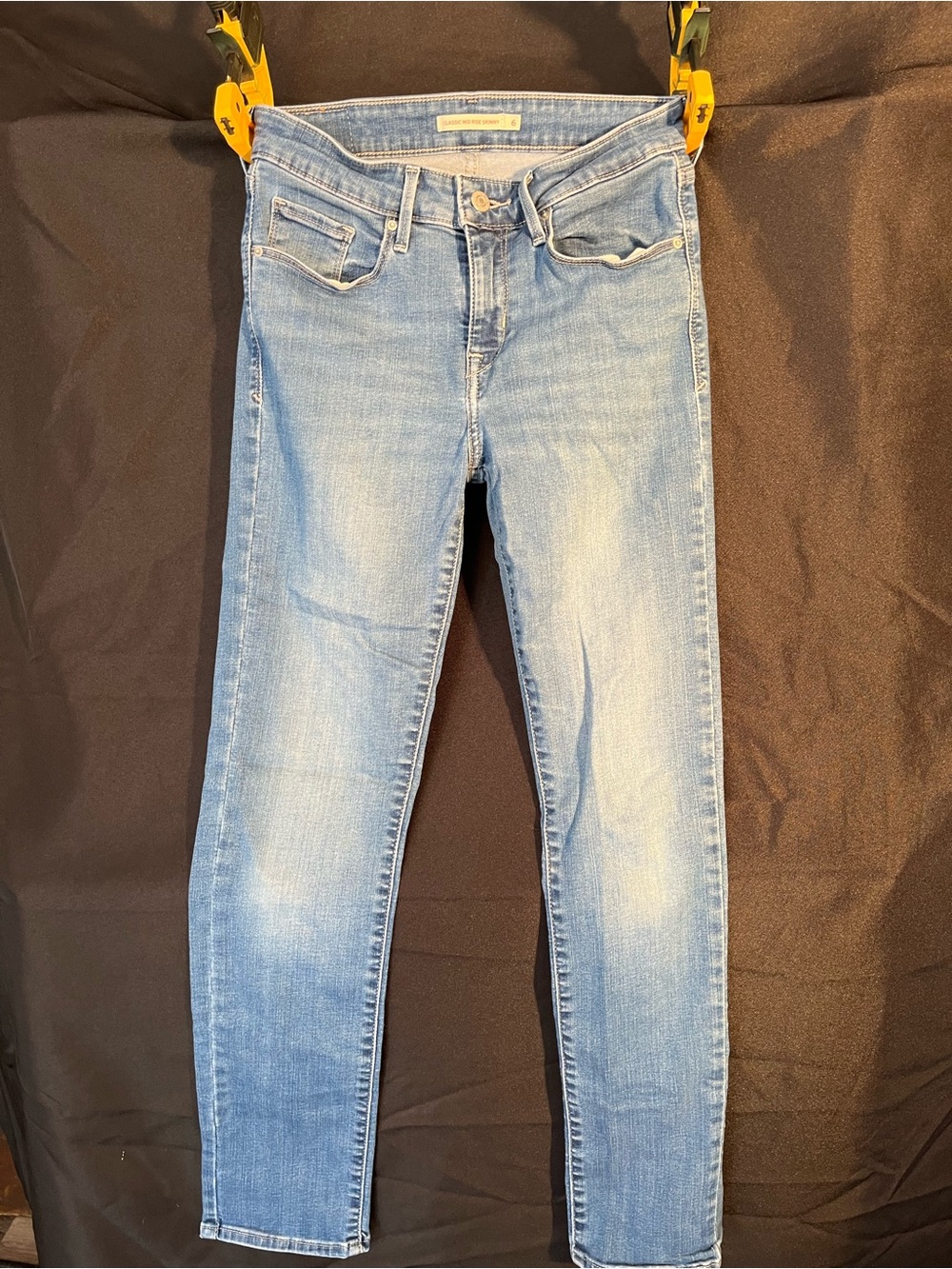 Levi's Light Blue Skinny Jeans